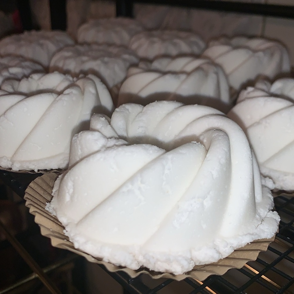 NEW Soak with A Handmade Pink Peppermint Snow Bath Truffle 4PK - Picture 8 of 11